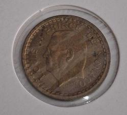1945  MONAKO  1 FRANK