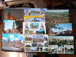 KRT151--27----AVRUPA ŞEHİRLERİ 9 ADET KARTPOSTAL- - Kardelen Kolleksiyon