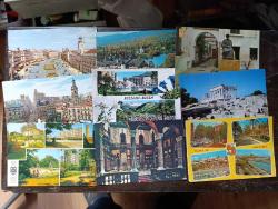 KRT151--37----AVRUPA ŞEHİRLERİ 9 ADET KARTPOSTAL- - Kardelen Kolleksiyon