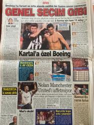 SABAH GAZETESİ DOĞUM GÜNÜ HEDİYESİ - 13 EYLÜL 2002 - TAM TAKIM 36 SAYFADIR -Zühtü İbiş-Sakıp Sabancı-Hulusi Turgut-Bülent Ecevit-Mesut Yılmaz-Ahmet Necdet Sezer-İsmail Cem-Tuncay Özkan-Selim Kanat-Devlet Bahçeli-Nazım Ekren-Hüsamettin Özkan-Turgut Özal-Harun Tan-Ebru Şallı-Hikmet Uluğbay-Bayram Meral-Ali Şen-Aziz Yıldırım-Deniz Derinsu-Werner Lorant-Recep Tayyip Erdoğan-Selçuk Yula-Metin Tokat-Serra Demirkol-Michael Schumacher-Juan Manuel Fangio-Cüneyt E. Koryürek-Elvan Abeylegesse-Erol Kaynar-Tümer Metin-Pascal Nouma-Kevin Nolan-Sir Alex Ferguson-Nihat Kahveci-Özkan Sümer-Şansal Büyüka  11 Eylül’ün Türk yetimi-O anlatacak siz bir solukta okuyacaksınız-Zoraki demokrat-Ecevit de ‘Baraj yüksek’ dedi-Nisan’la başladı Aralık’a razı-Seçime ilişme uyarısı yaptı-Hükümetten kaygılıyım-Övgüye ağır ceza-Bu kez eşine poz verdi-Bayan bakan Gülek evlendi-Bush’tan Irak’a son ültimatom-Fenerbahçe’yi kemiren kavga-Fener’e çifte şok-Kulübede servet-Metin Tokat çok güzel örnek oldu-Öncelik statta-MHK fo