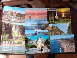 KRT151--43-----AVRUPA ŞEHİRLERİ 9 ADET KARTPOSTAL-