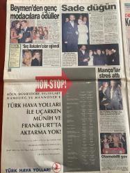 SABAH GAZETESİ DOĞUM GÜNÜ HEDİYESİ - 21 OCAK 1993 - TAM TAKIM 22 SAYFADIR -Safa Giray-Cengiz Altınkaya-Saddam-Bush-Hasan Cemal-Salih Memecan-Sait Sökmen-Sabancı-Gordon Milne-Rıza-Recep Şeker-Rıdvan-Aygün Özipk-Hakan-Münevver Özipk-Süleyman Rodop-Faruk Süren-Ferhan Meleke-Trabzonspor-Yılmaz-İskender Günen-Milne-Vugrinec-Campbell-Alagas-Löw-Erzik-Fatih Terim-Zeynel Güngör-Cem Uzan-Ümit-Yıldırım-Zeynel Güngör-Melek Şimşek-Özlem Çur-Güngör Mengi  İki eski bakan Yüce Divan’da-Saddam pes etti-Gazeteler bayramda çıkacak-Dans hocasıyla yarıştı-Hürriyet’in sigorta palavrası-Mafya’nın gelini Aktüel’e konuştu-Bush evine taşınma kredisi aldı-Tarihle barış-Sabancı’nın dans şovu-Beşiktaş’tan umut kesilmez-Rıdvan 6 hafta oynayamayacak-Rıza’dan son ültimatom-Galatasaray’da forma savaşı-Trabzon “3” diyor-Efes’in önünde bir engel kaldı-Kekava’nın katilleri yakalandı-Türk genci için İtalya’da yas-5 yıl hapis ve 346 milyar ceza yediler-İstanbullular zehir soluyor-Kirlilik İzmir’i de tehdit ediyor-Erzincan