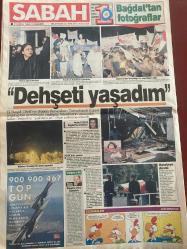 SABAH GAZETESİ DOĞUM GÜNÜ HEDİYESİ - 21 OCAK 1993 - TAM TAKIM 22 SAYFADIR -Safa Giray-Cengiz Altınkaya-Saddam-Bush-Hasan Cemal-Salih Memecan-Sait Sökmen-Sabancı-Gordon Milne-Rıza-Recep Şeker-Rıdvan-Aygün Özipk-Hakan-Münevver Özipk-Süleyman Rodop-Faruk Süren-Ferhan Meleke-Trabzonspor-Yılmaz-İskender Günen-Milne-Vugrinec-Campbell-Alagas-Löw-Erzik-Fatih Terim-Zeynel Güngör-Cem Uzan-Ümit-Yıldırım-Zeynel Güngör-Melek Şimşek-Özlem Çur-Güngör Mengi  İki eski bakan Yüce Divan’da-Saddam pes etti-Gazeteler bayramda çıkacak-Dans hocasıyla yarıştı-Hürriyet’in sigorta palavrası-Mafya’nın gelini Aktüel’e konuştu-Bush evine taşınma kredisi aldı-Tarihle barış-Sabancı’nın dans şovu-Beşiktaş’tan umut kesilmez-Rıdvan 6 hafta oynayamayacak-Rıza’dan son ültimatom-Galatasaray’da forma savaşı-Trabzon “3” diyor-Efes’in önünde bir engel kaldı-Kekava’nın katilleri yakalandı-Türk genci için İtalya’da yas-5 yıl hapis ve 346 milyar ceza yediler-İstanbullular zehir soluyor-Kirlilik İzmir’i de tehdit ediyor-Erzincan