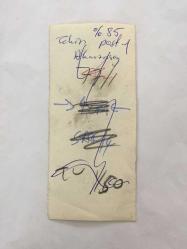 TEKİN AKMANSOY'UN ORİJİNAL 2'Lİ FOTOĞRAF SETİ - 12 x  5 cm EBADINDA - TEKİN AKMANSOY KADRAJA POZ VERİRKEN ÇEKİLMİŞ 2 FARKLI KARE