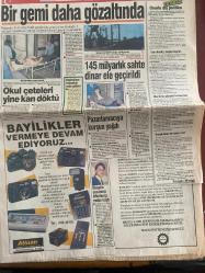 SABAH GAZETESİ DOĞUM GÜNÜ HEDİYESİ - 20 OCAK 1993 - TAM TAKIM 24 SAYFADIR -Saddam Hüseyin-Bill Clinton-Hillary Clinton-Süleyman Demirel-Erdal İnönü-Turgut Özal-Cem Duna-Zeynep Demirel-Cavit Çağlar-Sami Selçuk-Hassan Cemal-Hüsamettin Cindoruk-Mehmet Ali Birand-Ergun Babahan-Erem Ergin-Ecem Serner-Arhan Akbaş-Necia Kaya-Sema Tukanıy-Tülin Gökçe-İlhan Taşcı-Adnan Polat-Murat Deveci-Hakan Sümerer-Şevket Coşkun-Fırdun Niğdelioğlu-Süleyman Rodop-Zülfü Livaneli-Güngör Mengi  Türkiye’ye büyük baskı-Amerika İncirlik’ten yine vurdu-F16’lar iki Irak hedefini yerle bir etti-Hafıza-i beşer-Özal: Türkiye’nin ağırlığı azaldı-Düğün Çırağan Sarayı’nda-Zeynep bu akşam evleniyor-Esad Demirel’e güvence verdi-Çığ altından 53 ceset çıktı-Şeker/çamur/insan-Milli Piyango çekildi-APO ve PKK-Beni annem kavgacı yaptı-Hava kirliliği alarmı-İtalyan kayınpeder Türk damadını yedi kurşunla öldürdü-Japon kadın sekiz bebeğini de öldürdü-Üçünden de haber yok-Ecem ortak mutlulukları-İmza avcısı-Türkan Sultan dans dersi