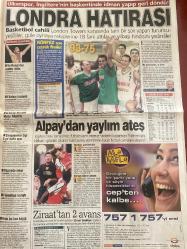 SABAH GAZETESİ DOĞUM GÜNÜ HEDİYESİ - 14 ARALIK 2001 - TAM TAKIM 36 SAYFADIR -Tantan - Koç - Ladin - Fatih Terim - Lucescu - İki Başkan - Daum - İlhan - Hakan - Alpay - Yıldırım - Cevat Tuksavul - Ersin Kartal - Nuri Ergin - Cansun - Metin Tokat - Okay Gönensin - Galya - Ramazan Batary - Prof. Kemal Alemdaroğlu - Prof. Uçak - Sezer - Mustafa Şekeroğlu - İsmail Sarıboğa - Murat Savaş - Güncer Mengü  ABD Ladin kasetini yayınladı - Bir yıl önceden rüyasını gördük - Tantan’a Koç suçlaması - Gelecek sezona belki - Avrupa Ordusu’na Atina’dan mızıklık - Yönetim kaybetti - Tercüme bahanesi - Ben seçim için malzeme olmam - Daum’dan kontra - Amatörce davrandılar - Londra hatırası - Alpay’dan yaylım ateş - Ziraat’tan 2 avans - Sosyete cinayeti çözüldü - Sabancılar’ı seviyoruz - Umut rüzgarı - Hayırlı gelişmeler - Önce fareyi defet… - Azrail Arif’i istedi - Sofraya geç oturan - Ailem gururla beni seyrediyor - Fahişenin intikamı geri tepti - Beyoğlu ışıl ışıl - YÖK’ten komik tercih  Cumhur Başkan -