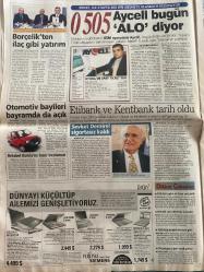 SABAH GAZETESİ DOĞUM GÜNÜ HEDİYESİ - 14 ARALIK 2001 - TAM TAKIM 36 SAYFADIR -Tantan - Koç - Ladin - Fatih Terim - Lucescu - İki Başkan - Daum - İlhan - Hakan - Alpay - Yıldırım - Cevat Tuksavul - Ersin Kartal - Nuri Ergin - Cansun - Metin Tokat - Okay Gönensin - Galya - Ramazan Batary - Prof. Kemal Alemdaroğlu - Prof. Uçak - Sezer - Mustafa Şekeroğlu - İsmail Sarıboğa - Murat Savaş - Güncer Mengü  ABD Ladin kasetini yayınladı - Bir yıl önceden rüyasını gördük - Tantan’a Koç suçlaması - Gelecek sezona belki - Avrupa Ordusu’na Atina’dan mızıklık - Yönetim kaybetti - Tercüme bahanesi - Ben seçim için malzeme olmam - Daum’dan kontra - Amatörce davrandılar - Londra hatırası - Alpay’dan yaylım ateş - Ziraat’tan 2 avans - Sosyete cinayeti çözüldü - Sabancılar’ı seviyoruz - Umut rüzgarı - Hayırlı gelişmeler - Önce fareyi defet… - Azrail Arif’i istedi - Sofraya geç oturan - Ailem gururla beni seyrediyor - Fahişenin intikamı geri tepti - Beyoğlu ışıl ışıl - YÖK’ten komik tercih  Cumhur Başkan -