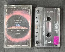 ARMAGEDDON * THE ALBUM * ARMAGEDDON FİLM MÜZİKLERİ * AEROSMITH * ZZ TOP * JOURNEY * BON JOVI VE DİĞER KASET