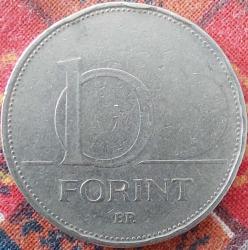 MACARİSTAN 10 Forint, 1995 ÇÇT