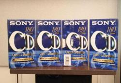 SONY 180 LİK VHS BOŞ KASET ADET FİYATI:400 TL CLARİTY&DURABİLİTY
