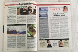 YENİ AKTÜEL – SAYI 135 – 7/13 ŞUBAT 2008 – 98 SAYFA – “PKK’YI YÖNETEN TÜRKLER” – “ÖCALAN DA ERGENEKONCU VE GÖREVİ SÜRÜYOR” – PAPA SUİKASTINDA İKİ AĞCA MI VARDI? – ÜNLÜ LİDERLERİN AŞK MEKTUPLARI – KANSERİ NEZLE YAPAN MAKİNE – TESTİ ÇÖZ YANITI BUL – NAMAZIN ORTASINDA KALP KRİZİ SENARYOSU – DÜNYANIN İLK “BAŞTAN ÇIKARMA OKULU”NDAN TÜYOLAR – AŞK LİSESİ HER YIL 1000 MEZUN VERİYOR – “FEMİNİZM CAZİBEYİ BOZDU” – “MUTLU AŞKLAR DA GEVEZE OLUR” – “SON DERS”İ RAMBO DA İZLESİN – “TURBANA FRANSIZ ÇÖZÜMÜ” – “VELLİ KÜÇÜK, ÇOK KÜÇÜK!” – MÜDAHALE ETMEK FARZDI – SIFIRIN ALTINDA ‘-18’ GECELER – “KARAKOLA BİLDİRMEYEN ÂŞIK OLAMAZ” – TANITIRAYIM, MÜSTAKBEL KANSERLİ HÜCRENİZ – TÜRKİYE’NİN HEDEFİ 2 M. 26 CM – UFO GÖREN MASUM BEKÇİ – “SON JEOLOJİK ZAMAN”A GİRDİK – DÜNYANIN KABUĞU SOYULACAK – MIGRENE VE YORGUNLUĞA NÖRAL TERAPİ – BAYRAMPAŞA’NIN CEZASI DOLDU – JULIETTE BINOCHE: “HUZURUMUN YEDİ ANAHTARI” – GRİPTE SCHENGEN ÜLKESİYİZ – DENESE BİLE GÖZ DÖVMESİ YAPTIRMAYIN