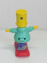 The Simpsons Snowboard Bart Simpson Burger King Figür Oyuncak 2012