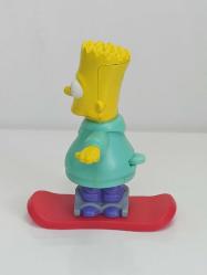 The Simpsons Snowboard Bart Simpson Burger King Figür Oyuncak 2012