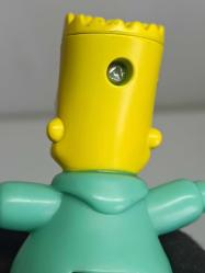 The Simpsons Snowboard Bart Simpson Burger King Figür Oyuncak 2012