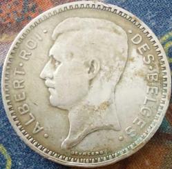 BELÇİKA 20 Frank, 1934 ÇÇT 