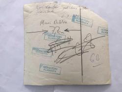 TEKİN AKMANSOY'UN ORİJİNAL FOTOĞRAFI - 19 x  18 cm EBADINDA - TEKİN AKMANSOY ROL İCABI HALKA KONUŞMA YAPARKEN ÇEKİLMİŞ BİR KARE