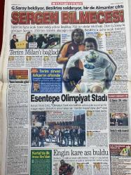 SABAH GAZETESİ DOĞUM GÜNÜ HEDİYESİ - 3 MAYIS 2002- TAM TAKIM 36 SAYFADIR - Cevdet Akçay-Turgut Özal-Güngör Mengi-Nezin sırları ortaya çıktı-11 generalin huzurunda mumyalandı-80.000.000 dolarlık rüzgâr Tüneli-eşitlik sancısı-Çankaya kararlarına yargı yolu-üç kişiyi öldürdü 1 saat yatıp çıktı-Avrupa birliği nihayet hatasını düzeltip PKK ve DHKP-C terör örgütü listesine girdi teröristler apar topar bayrağı indirdi-Aysun Kayacı-Deniz Akkaya-Selin Toktay-Hande Ataizi-Güzide duran-Ayşe Arman-Petek Dönçöz-Selin Toktay-Ebru Şallı-Çağla Şikel-Hülya Avşar-Demet Şener-Rıfat Eken-Yakup İnekçi-Rahmi Özdemir-Aslan Aktaş-Mustafa Taşar-Sergen Bilmecesi-Fatih Terim-Doğan Koloğlu-Refik Akan-Erman Toroğlu-Batistuta-Esentepe Olimpiyat stadı-Fikret Ünlü-Vasco de Gama-Bilal Kutlualp-Lucescu-Eriksson-Cüneyt Köryürek-Ömer çubukçu yarı finalist-İlhan Şeşen-Muazzez ersoy-Balina sanığı YakupReisoğlu-Salih kölge-başımın yalanmış bu Türk askeri kim-Sedat Sertoğlu-iki askeri sorun-Necati Ocak-kani tutan yandı-halkı