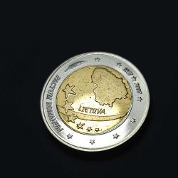Litvanya 2 Euro Specimen 2007