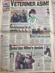 SABAH GAZETESİ DOĞUM GÜNÜ HEDİYESİ - 22 OCAK 1993- TAM TAKIM 22 SAYFADIR - Zafer Mutlu - Giray - Altınkay - Güngör Mengi - Güneri Cıvaoğlu - Hasan Cemal - Salih Memecan - Teoman Örnek - Hıncal Uluç - Süleyman Rodop - Yılmaz Özdil - Rıza - Feridun Niğdelioğlu - Milne - Murat Devecı - Güngör Mengi - Turgut Özal - Zeynep Özal - Adnan Güngör - Süleyman Demirel - Esad - Mesut Yılmaz - Necati Özçelik - Olay Tan  Haklıydık haklı çıktık - ANAP’ta şok - Vatandan mektup var - Annem melek değil şeytandı - Hepburn kansere yenildi - İngiliz tek eşi hayatı seviyor - Sağlığınız ve Siz - Veteriner asım - Galatasaray’da parola 5.5.5 - Seba’dan Milne’ye destek - Soba faciası 6 ölü - Amerika’ya protesto - İETT şoförü tarihi eser kaçakçısı çıktı - Özallar’ın en mutlu gecesi - TIR’cıları Demirel kurtardı  Bizimcity - Salih Memecan - SizinKiler - Salih Memecan-Bill Clinton-Saddam Hüseyin-Sedat Sertoğlu-Nizamettin Vezioğlu-Abdullah Turhan-Murat Kürüz-Mustafa Yalçın-Aydın Esen-Suat Yalaz-Zafer Mutlu-Altan Öym
