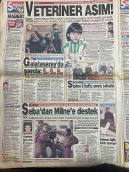 SABAH GAZETESİ DOĞUM GÜNÜ HEDİYESİ - 22 OCAK 1993- TAM TAKIM 22 SAYFADIR - Zafer Mutlu - Giray - Altınkay - Güngör Mengi - Güneri Cıvaoğlu - Hasan Cemal - Salih Memecan - Teoman Örnek - Hıncal Uluç - Süleyman Rodop - Yılmaz Özdil - Rıza - Feridun Niğdelioğlu - Milne - Murat Devecı - Güngör Mengi - Turgut Özal - Zeynep Özal - Adnan Güngör - Süleyman Demirel - Esad - Mesut Yılmaz - Necati Özçelik - Olay Tan  Haklıydık haklı çıktık - ANAP’ta şok - Vatandan mektup var - Annem melek değil şeytandı - Hepburn kansere yenildi - İngiliz tek eşi hayatı seviyor - Sağlığınız ve Siz - Veteriner asım - Galatasaray’da parola 5.5.5 - Seba’dan Milne’ye destek - Soba faciası 6 ölü - Amerika’ya protesto - İETT şoförü tarihi eser kaçakçısı çıktı - Özallar’ın en mutlu gecesi - TIR’cıları Demirel kurtardı  Bizimcity - Salih Memecan - SizinKiler - Salih Memecan-Bill Clinton-Saddam Hüseyin-Sedat Sertoğlu-Nizamettin Vezioğlu-Abdullah Turhan-Murat Kürüz-Mustafa Yalçın-Aydın Esen-Suat Yalaz-Zafer Mutlu-Altan Öym