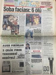 SABAH GAZETESİ DOĞUM GÜNÜ HEDİYESİ - 22 OCAK 1993- TAM TAKIM 22 SAYFADIR - Zafer Mutlu - Giray - Altınkay - Güngör Mengi - Güneri Cıvaoğlu - Hasan Cemal - Salih Memecan - Teoman Örnek - Hıncal Uluç - Süleyman Rodop - Yılmaz Özdil - Rıza - Feridun Niğdelioğlu - Milne - Murat Devecı - Güngör Mengi - Turgut Özal - Zeynep Özal - Adnan Güngör - Süleyman Demirel - Esad - Mesut Yılmaz - Necati Özçelik - Olay Tan  Haklıydık haklı çıktık - ANAP’ta şok - Vatandan mektup var - Annem melek değil şeytandı - Hepburn kansere yenildi - İngiliz tek eşi hayatı seviyor - Sağlığınız ve Siz - Veteriner asım - Galatasaray’da parola 5.5.5 - Seba’dan Milne’ye destek - Soba faciası 6 ölü - Amerika’ya protesto - İETT şoförü tarihi eser kaçakçısı çıktı - Özallar’ın en mutlu gecesi - TIR’cıları Demirel kurtardı  Bizimcity - Salih Memecan - SizinKiler - Salih Memecan-Bill Clinton-Saddam Hüseyin-Sedat Sertoğlu-Nizamettin Vezioğlu-Abdullah Turhan-Murat Kürüz-Mustafa Yalçın-Aydın Esen-Suat Yalaz-Zafer Mutlu-Altan Öym