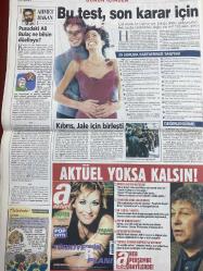 SABAH GAZETESİ DOĞUM GÜNÜ HEDİYESİ - 7 MART 2003- TAM TAKIM 36 SAYFADIR -Gülse Birsel - Aydın Doğan - Halit Cıngıllıoğlu - Vural Akışık - Emel Çakuboğlu - Ecevit - Servet Yıldırım - Çanakcı - Mete Tansu - Seks satar mı yasaklatır mı - Biri romantik öteki erotik - İşte skandal operasyonun kare ası - Suçu Ecevit’in üzerine attılar - Yeni yöneticileri tehdit ettiler - Faizde rahatlatan indirim - Hazine’nin başına Çanakcı geliyor - Önce dünyayla sonra vatandaşla buluştula—Ergun Babahan-İsmet İnönü-Mevhibe Hanım-Sevda Ferdağ-Mehmet Çalışkan-Tamer Yiğit-AKP’nin yanlışı-Hiç evlenmedim İnönü’ye aşıktım-Beni sevmediler yalnız beğendiler-Pusudaki Ali Bulaç ne bilsin düelloyu-Bu test son karar için-Kıbrıs Jale için birleşti-Aktüel yoksa kalsın