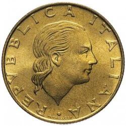 İTALYA 200 Lire, 1994 ÇA (Carabinieri Askeriyesinin 180.Yıldönümü)