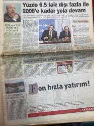 SABAH GAZETESİ DOĞUM GÜNÜ HEDİYESİ - 22 EKİM 2004- TAM TAKIM 30 SAYFADIR -Sedat Peker-Ergül Güryel-Nusret İnce-Hani Yalandı-Yeni bir bomba da Yargıtay’dan-En büyük acı-İspatlayın öyle konuşalım-Eşcinsel çıkarsa yöneticiden çıkar-Hapisten çıkıp ölüm saçtı-Kayıp doktor aranıyor-İkinci onay-Kendilerini feda ettiler-Satırla öldürdü-Yüzde 6.5 faiz dışı fazla ile 2008’e kadar yola devam-KDV oranları yüzde 15’e indirilecek-Fon hızla yatırım!-Aykut yakın gelecekte Fener’in başına geçecek-Samandıra’da isyan-Teknik eleştiri yaparım-Beşiktaşlı seni yargılayacaktır-Asla özür dilemem Hıncal Usta!-Başarıyı paylaşalı—Murat Aksu-Cenk İşler-Hasan Özer-Sergen Yalçın-Hagi-Ersun Yanal-Ünal Aysal-Hasan Şaş-Hakan-Gökdeniz-Serdar Tatlı  Fener’den iyiyiz-100’leri gülecek-Pancu İsviçre’de-Toraman’a ret-Cordoba kalede-BJK TV Digiturk’te-Hagi çok başarılı-Trabzon’da gizli golcü Hasan Şaş-Gökdeniz’in maçı-Sağdan vuracaklar-Conceicao umudu-Avni Aker sevdası-Fair-play’e çağrı-Belgeselin parası Ünal Aysal’dan-