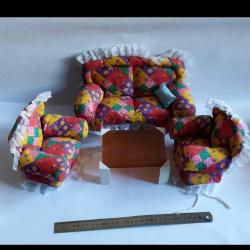 80-90 LARDAN KUTUSUNDA BARBİE TARZI OYUNCAK KOLTUKLARI