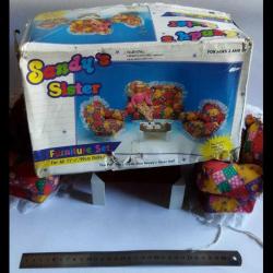 80-90 LARDAN KUTUSUNDA BARBİE TARZI OYUNCAK KOLTUKLARI