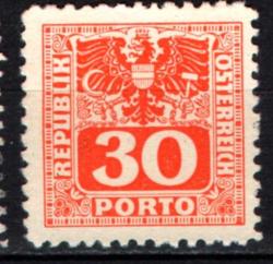 Efemera - Avusturya 1945 Taxe Pulu 30Pf (ws1549) - kitantik - kitaLog
