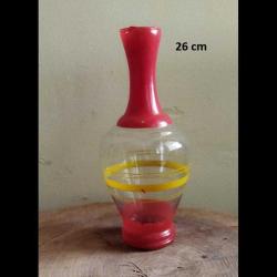 KÖY TİPÜ EL BOYAMA SÜRAHİ- VAZO OLARAK KULLANILABİLİR