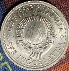 YUGOSLAVYA 1 Dinar, 1976 ÇA