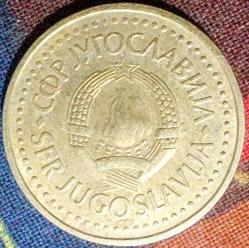 YUGOSLAVYA 1 Dinar, 1983 ÇÇT