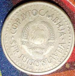 YUGOSLAVYA 1 Dinar, 1991 ÇÇT