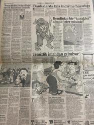 SABAH EKONOMİ GAZETESİ DOĞUM GÜNÜ HEDİYESİ  - 28 TEMMUZ 1992-Bayram Başbakan-Michael Jackson-Tansu Çiller-Nuh Kuşçulu-Kenan Akcaoglu-Osman Ulagay-Cahit Çüçen-Ali Rıza Kardüz-Bilal Çetin-Sadullah Usumi-Hedim Özkan-Şelale Kadak-İbrahim Sarı  Narin borçlarını ödemek için 21’inci asra kadar süre istedi-Sipahioğlu Michael’dan 84.4 milyar kazanacak-Berke Barajı’nı ucuz değil pahalı teklif veren yapacak-Çiller IMF ile görüşüyor-İşçi emeklisine taksitle kömür-Procter and Gamble çevre dostuyuz-Nuh Kuşçulu Kastelli’ye 5 milyon tazminat ödeyecek-İnci Baba bürokrat tayinlerinde kilit adam oldu-TÜSİAD’a karşı liberal TOBB danışmanı-Borsa’da Ziraat Bankası bereketi-Gentaş Mengen halkınındır-Koç Holding 6 ayda 211 milyar kâr etti-Almanya otomobil üretimini durdurmak üzere-İstanbul’da gece de açık mağaza var-Antalya’ya 2 ayda 30 bin Danimarkalı turist geldi-Kuyumcular birer birer Kapalıçarşı’dan kaçıyor-Yeni Rami 1 yıl sonra hazır-Para programının programsızlığı-Benim köylüm benim çiftçim diyerek ikti