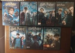 Harry Potter 7  DVD ( FELSEFE TAŞI, AZKABAN TUTSAĞI, ZÜMRÜDÜANKA YOLDAŞLIĞI, MELEZ PRENS, ATEŞ KADEHİ, ÖLÜM YADİGARLARI 1/2