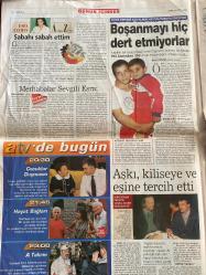 SABAH GAZETESİ DOĞUM GÜNÜ HEDİYESİ - 27 EYLÜL 2002 - TAM TAKIM 34 SAYFADIR -Ecevit-Hürriyet-Emin Çölaşan-Makbule Hanım-Tarkan-Mehmet Çetingüleç-Yavuz Donat-Orhan Erdemir-Abdürrahim Albayrak-Fatih Terim-Gökmen Özdenak-Hıncal Uluç-Togay Bayatlı-Atilla Gökçe-Kemal Dinçer-Aziz Yıldırım-Erol Kaynar-Tümer-Cordoba-Engin-Cüneyt E. Koryürek-Serra Demirkol-Burak Rossi-Valentino Rossi-Ecclestone-McRae  Spor basınına ayna-Kirli tırnak cezası-Şimdilik hayır-Kaldırımdan akıl satacak-Polis çocuğu polis öldürdü-Maç da aynı hakem de-Ceza yok uyarı var-Hedef 3 puan-Tehlikeli ilişkiler-Yasak kardeşim-Rapajc yolcu-Fenerbahçe’den birlik yemeği-Tümer ateş püskürdü-Deplasman fobisi-Motorun mabedi-Rossi F1 yolunda-Ve McRae Citroen’de-Haydi Kocaeli Rallisi’ne-Proaktif ve reaktiv olmak-Müslüm Gürses-Nebil Özgentürk  Para karşısında herkes elpençe-Profesörler Müslümcü oldu-Müzik gökten inen bir melektir