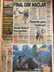 SABAH GAZETESİ DOĞUM GÜNÜ HEDİYESİ - 1 MART 1992 -TAM TAKIM 32 SAYFADIR -Mesut Yılmaz-Demirel-M.Ali Birand-Güngör Mengü-Çetin Altan-Zülfü Livaneli-Ahmet Vardar-Ali Rıza Kardüz-Hıncal Uluç-Bekir Coşkun-Cengiz Çandar-İsmail Cem-Mehmet Altan-Tansu Çiller-Prof. Akyol-Saddam-Güneri Cıvaoğlu-Barbara-Hülya Avşar-Zeki Alasya-Metin Akpınar-Vedat Okyar-Selçuk Manav-Orhan Vural-Bülent Uslu-Süleyman Rodop-Can Tanjuar-Hikmet Can-Muharrem Türker-Belçet Erdal-Selim Aug-Türkan Şoray-Güngör Mengü  Mesut Yılmaz’dan Demirel’e sıfır-Meclisten kültür fışkırıyor-İsviçreli Barbara’ya 4 yıl hapis-…Ve Show TV yayında-Gecenin bombası-Ne de olsa Beşiktaş-Final gibi maçlar-Liseli Oktay’ın katilleri ele geçti-Garip mumya-Soyguna gitti canından oldu-Cambazlığın bedelini bacaklarıyla ödedi-Türkan Şoray hakim önünde-Zülfü Livaneli-Meltem Pusat-Niycki Buck-Jean Adams  Ozon kuzeyi vuruyor-Harcama hastalığına tedavi-Eurovision bizim-Tenisçi gelin-Renault cezalısı-Ceset kavgası-Hemingway’ler bulundu-Türk gangster vuruldu
