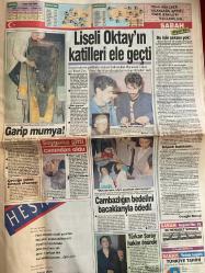 SABAH GAZETESİ DOĞUM GÜNÜ HEDİYESİ - 1 MART 1992 -TAM TAKIM 32 SAYFADIR -Mesut Yılmaz-Demirel-M.Ali Birand-Güngör Mengü-Çetin Altan-Zülfü Livaneli-Ahmet Vardar-Ali Rıza Kardüz-Hıncal Uluç-Bekir Coşkun-Cengiz Çandar-İsmail Cem-Mehmet Altan-Tansu Çiller-Prof. Akyol-Saddam-Güneri Cıvaoğlu-Barbara-Hülya Avşar-Zeki Alasya-Metin Akpınar-Vedat Okyar-Selçuk Manav-Orhan Vural-Bülent Uslu-Süleyman Rodop-Can Tanjuar-Hikmet Can-Muharrem Türker-Belçet Erdal-Selim Aug-Türkan Şoray-Güngör Mengü  Mesut Yılmaz’dan Demirel’e sıfır-Meclisten kültür fışkırıyor-İsviçreli Barbara’ya 4 yıl hapis-…Ve Show TV yayında-Gecenin bombası-Ne de olsa Beşiktaş-Final gibi maçlar-Liseli Oktay’ın katilleri ele geçti-Garip mumya-Soyguna gitti canından oldu-Cambazlığın bedelini bacaklarıyla ödedi-Türkan Şoray hakim önünde-Zülfü Livaneli-Meltem Pusat-Niycki Buck-Jean Adams  Ozon kuzeyi vuruyor-Harcama hastalığına tedavi-Eurovision bizim-Tenisçi gelin-Renault cezalısı-Ceset kavgası-Hemingway’ler bulundu-Türk gangster vuruldu