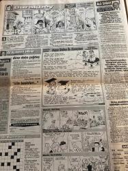 SABAH GAZETESİ DOĞUM GÜNÜ HEDİYESİ - 1 MART 1992 -TAM TAKIM 32 SAYFADIR -Mesut Yılmaz-Demirel-M.Ali Birand-Güngör Mengü-Çetin Altan-Zülfü Livaneli-Ahmet Vardar-Ali Rıza Kardüz-Hıncal Uluç-Bekir Coşkun-Cengiz Çandar-İsmail Cem-Mehmet Altan-Tansu Çiller-Prof. Akyol-Saddam-Güneri Cıvaoğlu-Barbara-Hülya Avşar-Zeki Alasya-Metin Akpınar-Vedat Okyar-Selçuk Manav-Orhan Vural-Bülent Uslu-Süleyman Rodop-Can Tanjuar-Hikmet Can-Muharrem Türker-Belçet Erdal-Selim Aug-Türkan Şoray-Güngör Mengü  Mesut Yılmaz’dan Demirel’e sıfır-Meclisten kültür fışkırıyor-İsviçreli Barbara’ya 4 yıl hapis-…Ve Show TV yayında-Gecenin bombası-Ne de olsa Beşiktaş-Final gibi maçlar-Liseli Oktay’ın katilleri ele geçti-Garip mumya-Soyguna gitti canından oldu-Cambazlığın bedelini bacaklarıyla ödedi-Türkan Şoray hakim önünde-Zülfü Livaneli-Meltem Pusat-Niycki Buck-Jean Adams  Ozon kuzeyi vuruyor-Harcama hastalığına tedavi-Eurovision bizim-Tenisçi gelin-Renault cezalısı-Ceset kavgası-Hemingway’ler bulundu-Türk gangster vuruldu