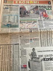 SABAH GAZETESİ DOĞUM GÜNÜ HEDİYESİ - 1 MART 1992 -TAM TAKIM 32 SAYFADIR -Mesut Yılmaz-Demirel-M.Ali Birand-Güngör Mengü-Çetin Altan-Zülfü Livaneli-Ahmet Vardar-Ali Rıza Kardüz-Hıncal Uluç-Bekir Coşkun-Cengiz Çandar-İsmail Cem-Mehmet Altan-Tansu Çiller-Prof. Akyol-Saddam-Güneri Cıvaoğlu-Barbara-Hülya Avşar-Zeki Alasya-Metin Akpınar-Vedat Okyar-Selçuk Manav-Orhan Vural-Bülent Uslu-Süleyman Rodop-Can Tanjuar-Hikmet Can-Muharrem Türker-Belçet Erdal-Selim Aug-Türkan Şoray-Güngör Mengü  Mesut Yılmaz’dan Demirel’e sıfır-Meclisten kültür fışkırıyor-İsviçreli Barbara’ya 4 yıl hapis-…Ve Show TV yayında-Gecenin bombası-Ne de olsa Beşiktaş-Final gibi maçlar-Liseli Oktay’ın katilleri ele geçti-Garip mumya-Soyguna gitti canından oldu-Cambazlığın bedelini bacaklarıyla ödedi-Türkan Şoray hakim önünde-Zülfü Livaneli-Meltem Pusat-Niycki Buck-Jean Adams  Ozon kuzeyi vuruyor-Harcama hastalığına tedavi-Eurovision bizim-Tenisçi gelin-Renault cezalısı-Ceset kavgası-Hemingway’ler bulundu-Türk gangster vuruldu