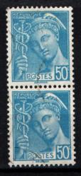 Fransa 1938 -1942 Mercury Posta Pulu 50C (ws1622)