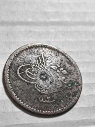 Osmanlı sultan Abdülmecit 1255/20 ( Miladi 1839) Bakır 5 Para