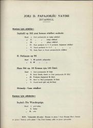 JORJ D.PAPAJORJIU / CHACONE POUR PIANO PAR AUGUSTE DURAND OP.62 NOTALAR...