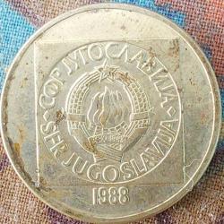 YUGOSLAVYA 100 Dinar, 1988 ÇÇT