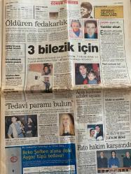 SABAH GAZETESİ DOĞUM GÜNÜ HEDİYESİ - 29 MAYIS 1998 -TAM TAKIM 36 SAYFADIR -Akın Birdal-Berina Yılmaz-Nurdan Behrend-Salih Memecan-Halim Çorbalı-Selahattin Duman-Hasan Cemal-Hakan Şükür-Arif-Suat-Vedat-Tugay-Volkan-Feti-Janny-Scala-Toshack-Suker-Sergio-Oktay-Mutlu-Rahim-Erkan-Lokas-Haydar Tanışan-Erman Toroğlu-Rıdvan Yelekçi-Lokman-Dağdeviren-Lokas Ates-Sefer Zengin-Hanım Çiftçi-Fatma Tatar-Meral Selma Karaca-Serin Toydiyoz-Güngör Mengi  “Cep”te keklik-Kağıt gibi-Kocasından çok seviliyor-Sahte şeyh-Rusya’dan IMF’ye imdat çağrısı-Türk-Rus ilişkileri-Doruklarda gezerim-GS’de iç huzur-Fener dikkat Sergio kart hastası-Son şampiyon Sakarya-Adapazarı uyumadı-Nasipsiz boğa-Öldüren fedakarlık-3 bilezik için-Tedavi paramı bulun-Acı kadının adalet isyanı-Fato hakim karşısında  Bizimcity-Salih Memecan Karikatür— Türk rus ilişkileri-Hasan Cemal-emekliye Kasım müjdesi-Halk onu çok seviyor-Mesut Yılmaz-tilbe’te yedi yıl-Titanic -ch tuhaf soruşturma-ses tiyatrosu-ferhanşensoy-Orhan Gencebay-prestige s