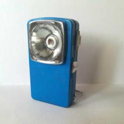 vintage metal el feneri. kullanılmamış