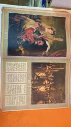 HAYAT HAFTALIK HABER MECMUA, DERGİSİ - ORTA SAYFA POSTER : RESSAM VE KARISI SASKA - SIRA NO: 536 SAYI: 3 TARİH: 12 OCAK 1967  SYLVIE VARTAN - ŞEVKET RADO - HİKMET FERİDUN ES - ÇETİN EMEC - PRINCESS MARGARET - TONY ARMSTRONG-JONES - PROFESÖR HEYNES - MARIA CALLAS - ONASSIS - JOHNNY HALLIDAY - SHIRLEY MAC LAINE - MAURICE CHEVALIER - WINDSOR DÜŞESİ - ANNIE CORDY - ELSA MARTINELLI - LUDMILLA CERINA - IRA DE FURSTEMBERG - MICHEL POLNAREFF - GERALDINE CHAPLIN - GUY DE ROTHSCHILD  HAYAL - PRENSES MARGARET VE KARİKATÜR ŞAPKALARI - DEKOMPRESYON MAKİNESİ - SÜPER BEBEKLER - JOHANNESBURG DOĞUM KLİNİĞİ - LIDO GECESİ - ŞÖHRETLER O GECE LIDO'DAYDI - KOLA İLE YAPIŞAN TUVALET - MODERN MODA - SAHNEDE ÇIPLAKLIK - LIDO'DAN CANLI YAYIN -  EKSİKSİZ TAM TAKIM 48 SAYFA