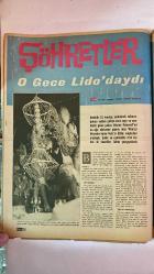 HAYAT HAFTALIK HABER MECMUA, DERGİSİ - ORTA SAYFA POSTER : RESSAM VE KARISI SASKA - SIRA NO: 536 SAYI: 3 TARİH: 12 OCAK 1967  SYLVIE VARTAN - ŞEVKET RADO - HİKMET FERİDUN ES - ÇETİN EMEC - PRINCESS MARGARET - TONY ARMSTRONG-JONES - PROFESÖR HEYNES - MARIA CALLAS - ONASSIS - JOHNNY HALLIDAY - SHIRLEY MAC LAINE - MAURICE CHEVALIER - WINDSOR DÜŞESİ - ANNIE CORDY - ELSA MARTINELLI - LUDMILLA CERINA - IRA DE FURSTEMBERG - MICHEL POLNAREFF - GERALDINE CHAPLIN - GUY DE ROTHSCHILD  HAYAL - PRENSES MARGARET VE KARİKATÜR ŞAPKALARI - DEKOMPRESYON MAKİNESİ - SÜPER BEBEKLER - JOHANNESBURG DOĞUM KLİNİĞİ - LIDO GECESİ - ŞÖHRETLER O GECE LIDO'DAYDI - KOLA İLE YAPIŞAN TUVALET - MODERN MODA - SAHNEDE ÇIPLAKLIK - LIDO'DAN CANLI YAYIN -  EKSİKSİZ TAM TAKIM 48 SAYFA